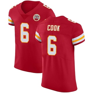 Elite Bryan Cook Men's Kansas City Chiefs Team Color Vapor Untouchable Jersey - Red