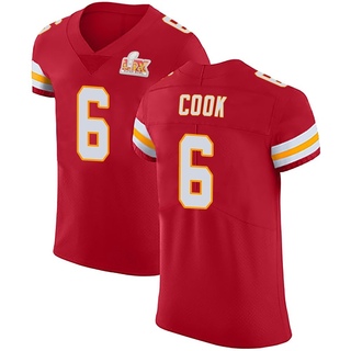 Elite Bryan Cook Men's Kansas City Chiefs Team Color Vapor Untouchable Super Bowl LIX Jersey - Red