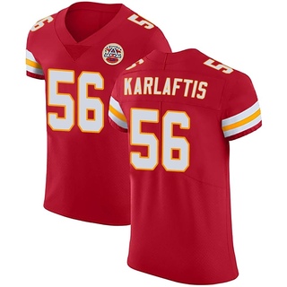 Elite George Karlaftis Men's Kansas City Chiefs Team Color Vapor Untouchable Jersey - Red