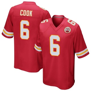 Game Bryan Cook Men's Kansas City Chiefs Team Color Jersey - Red