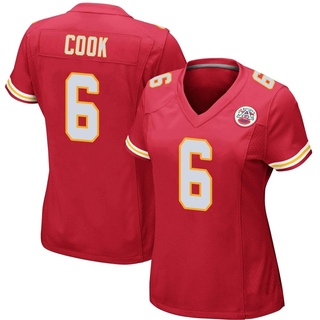 Game Bryan Cook Women's Kansas City Chiefs Team Color Jersey - Red