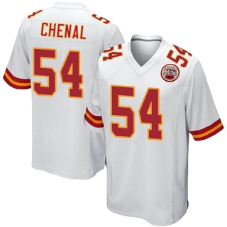 Game Leo Chenal Men's Kansas City Chiefs Jersey - White
