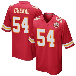 Game Leo Chenal Men's Kansas City Chiefs Team Color Jersey - Red