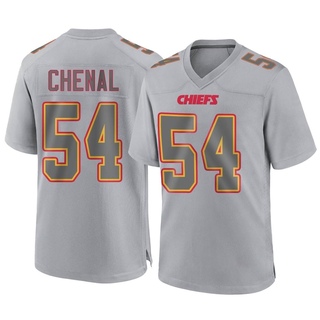 Game Leo Chenal Youth Kansas City Chiefs Atmosphere Fashion Jersey - Gray