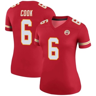 Legend Bryan Cook Women's Kansas City Chiefs Color Rush Jersey - Red