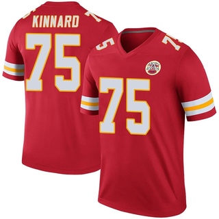 Legend Darian Kinnard Men's Kansas City Chiefs Color Rush Jersey - Red