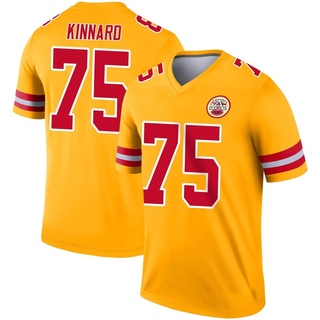 Legend Darian Kinnard Youth Kansas City Chiefs Inverted Jersey - Gold