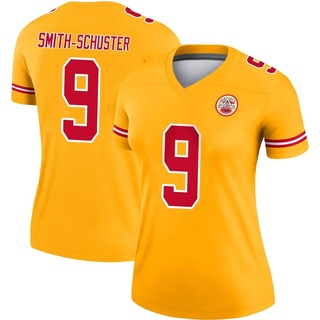 Legend JuJu Smith-Schuster Women's Kansas City Chiefs Inverted Jersey - Gold