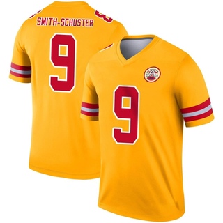 Legend JuJu Smith-Schuster Youth Kansas City Chiefs Inverted Jersey - Gold