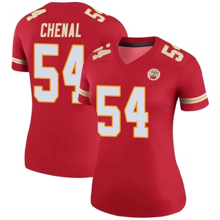Legend Leo Chenal Women's Kansas City Chiefs Color Rush Jersey - Red