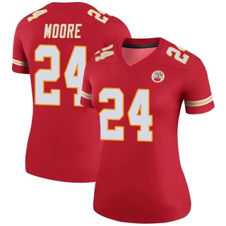 Legend Skyy Moore Women's Kansas City Chiefs Color Rush Jersey - Red