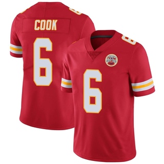 Limited Bryan Cook Men's Kansas City Chiefs Team Color Vapor Untouchable Jersey - Red