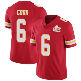 Limited Bryan Cook Men's Kansas City Chiefs Team Color Vapor Untouchable Super Bowl LIX Jersey - Red