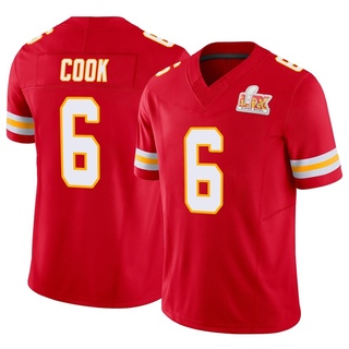 Limited Bryan Cook Men's Kansas City Chiefs Vapor F.U.S.E. Super Bowl LIX Jersey - Red