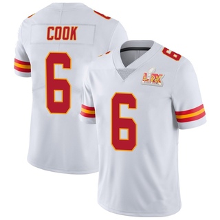 Limited Bryan Cook Men's Kansas City Chiefs Vapor Untouchable Super Bowl LIX Jersey - White