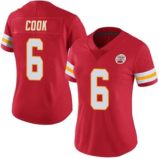 Limited Bryan Cook Women's Kansas City Chiefs Team Color Vapor Untouchable Jersey - Red