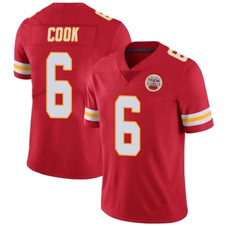 Limited Bryan Cook Youth Kansas City Chiefs Team Color Vapor Untouchable Jersey - Red
