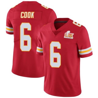 Limited Bryan Cook Youth Kansas City Chiefs Team Color Vapor Untouchable Super Bowl LIX Jersey - Red