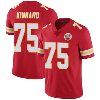 Limited Darian Kinnard Youth Kansas City Chiefs Team Color Vapor Untouchable Jersey - Red