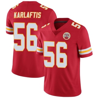 Limited George Karlaftis Youth Kansas City Chiefs Team Color Vapor Untouchable Jersey - Red