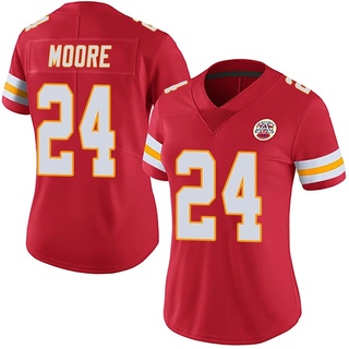 Limited Skyy Moore Women's Kansas City Chiefs Team Color Vapor Untouchable Jersey - Red