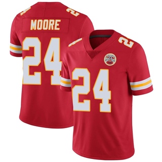 Limited Skyy Moore Youth Kansas City Chiefs Team Color Vapor Untouchable Jersey - Red