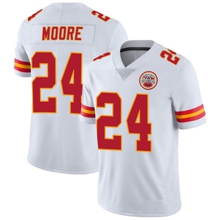 Limited Skyy Moore Youth Kansas City Chiefs Vapor Untouchable Jersey - White
